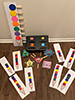 Task Box, Ice Cream Clothespin Activity, Shape/Color Clothespin Activity