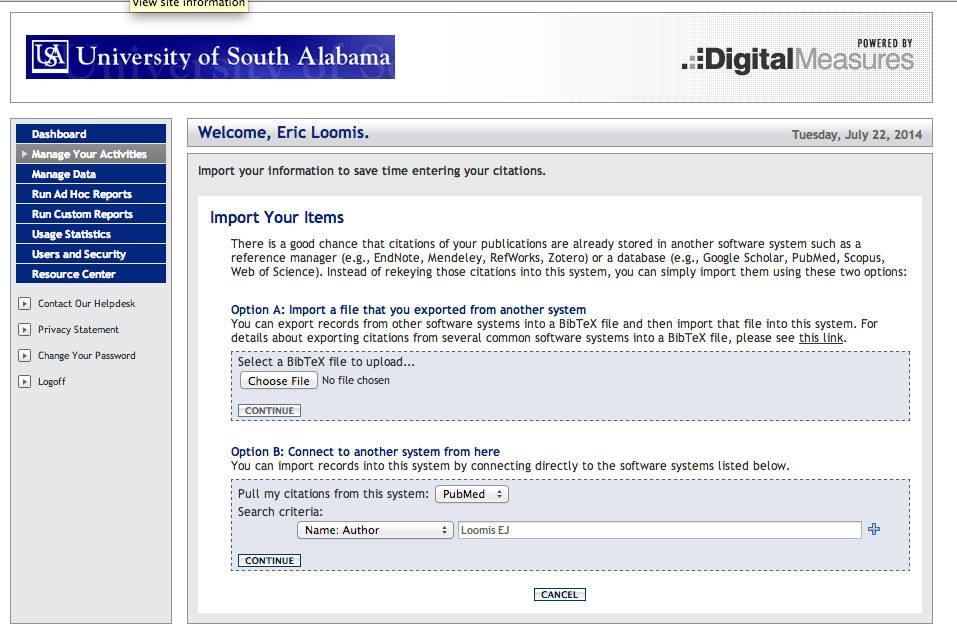 digital measures files