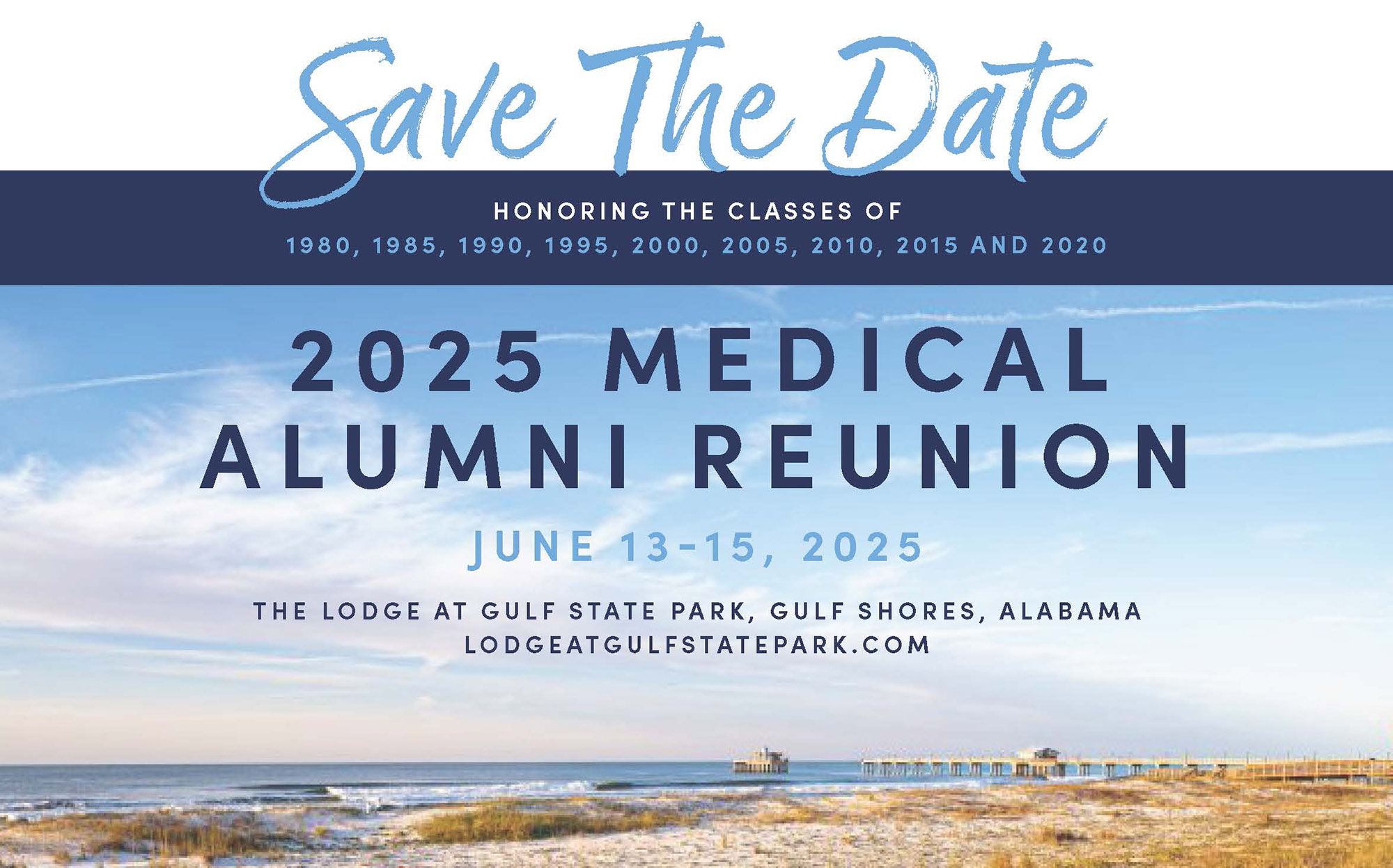 Make plans to join us for next year's Medical Alumni Reunion Weekend.