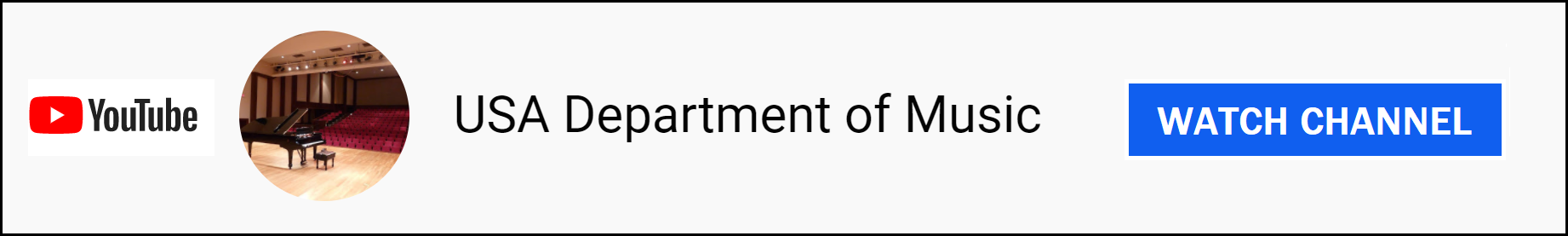 Click to Access the USA Dept of Music YouTube Channel